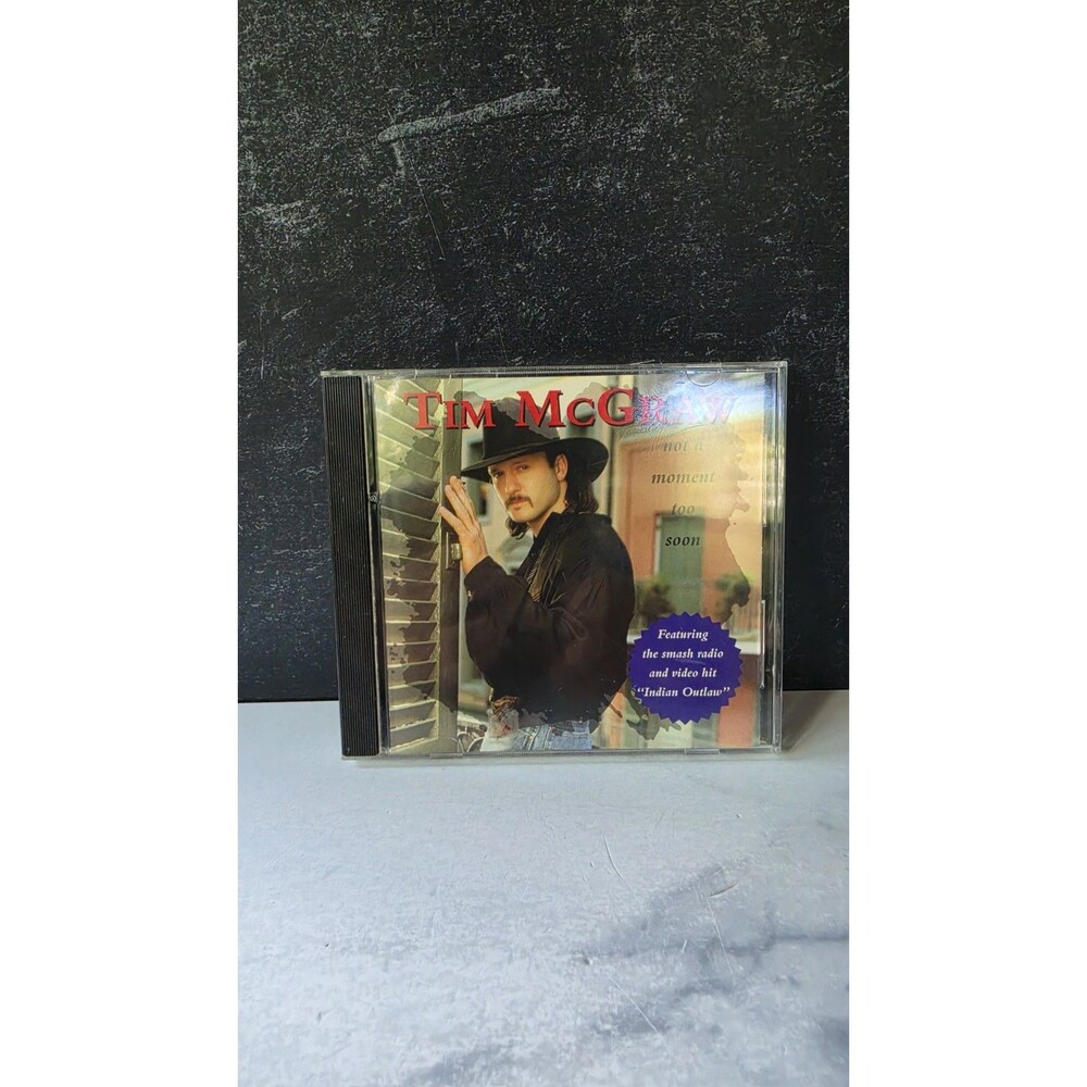 Not a Moment Too Soon by Mcgraw, Tim (CD, 1994)
